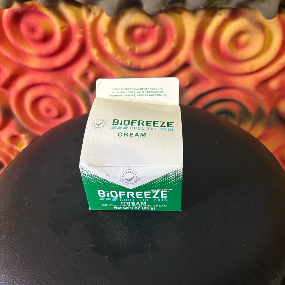 Biofreeze Soothing Pain Relief Cream 3 Oz